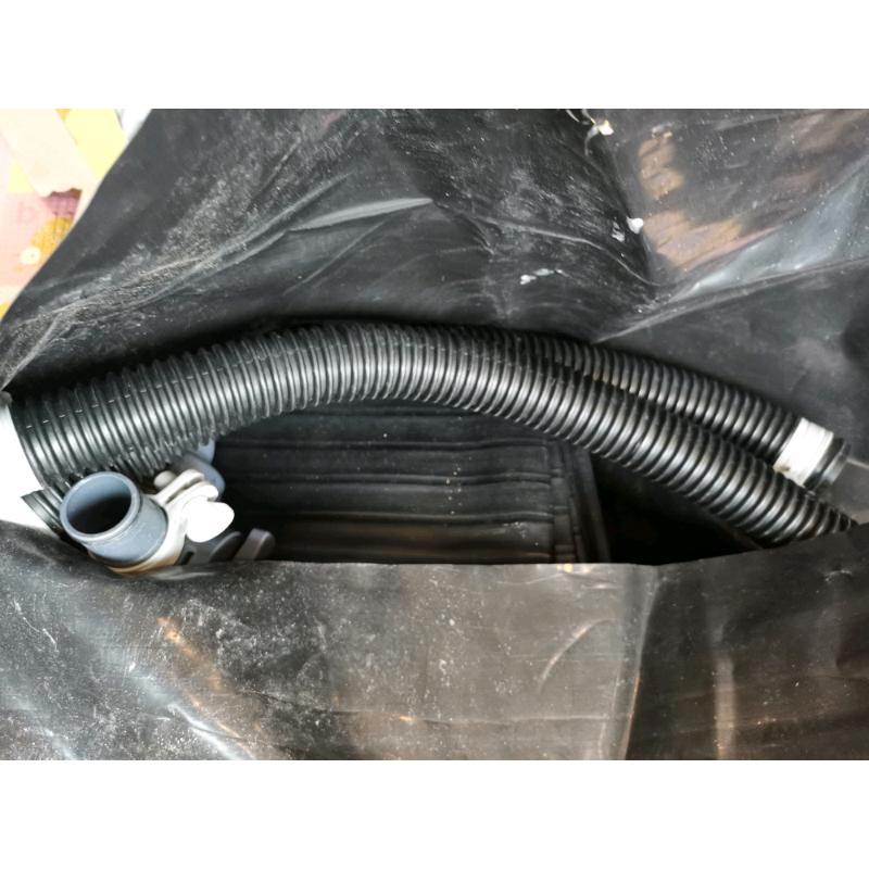 intex solar heating mat used x2