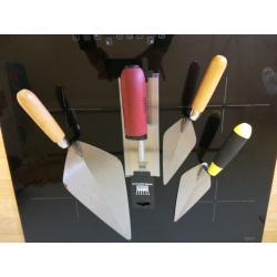 Selection of trowels