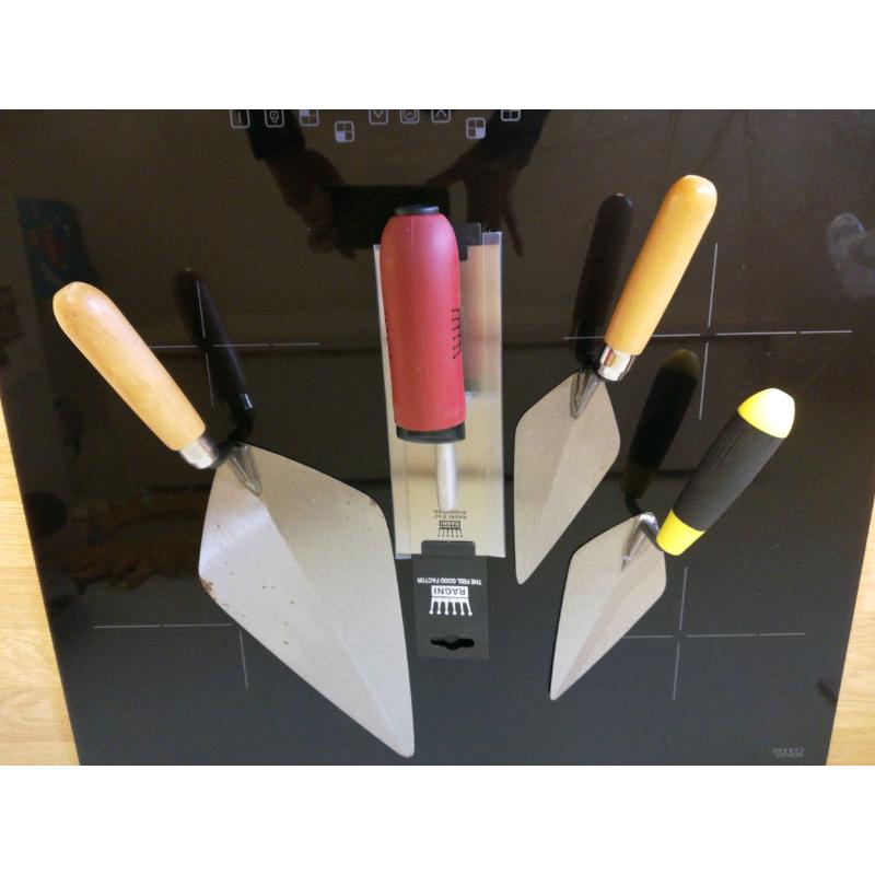 Selection of trowels