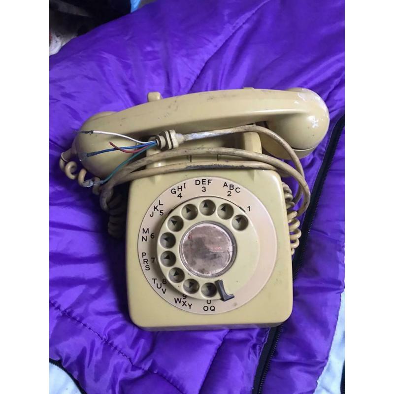 Old fashioned phone
