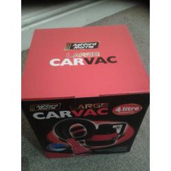 Brand New Large CarVac 4litre capacity