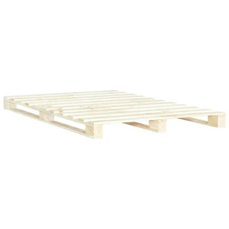 Pallet Bed Frame Solid Pine Wood 180x200 cm 6FT Super King-285239