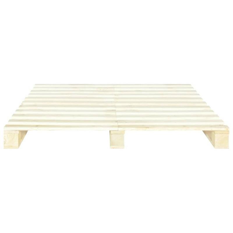 Pallet Bed Frame Solid Pine Wood 180x200 cm 6FT Super King-285239