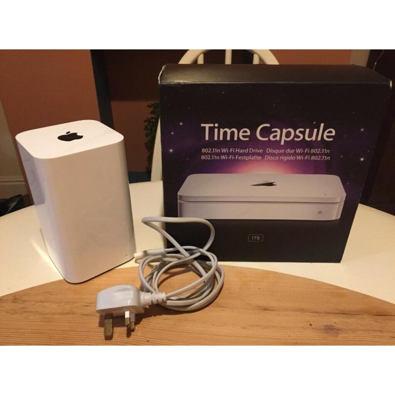 Apple Airport Extreme Router and Apple 1TB Time Capsule Ext. Network Drive