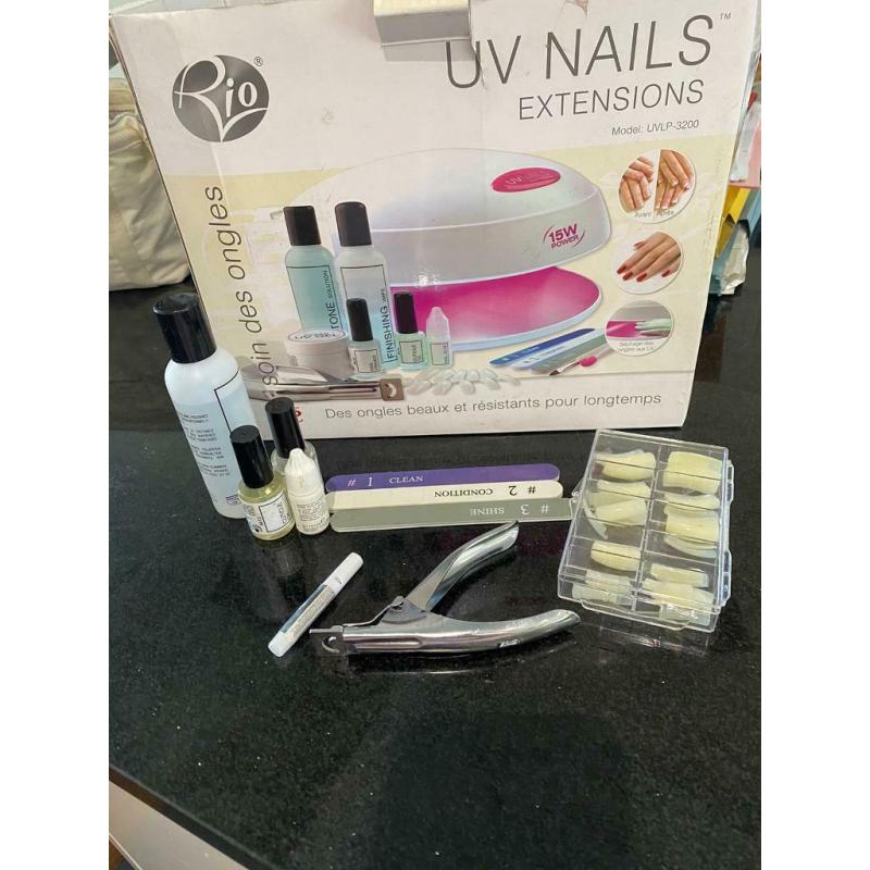 Uv nails extensions 15 w plus accessories
