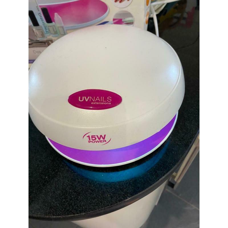 Uv nails extensions 15 w plus accessories