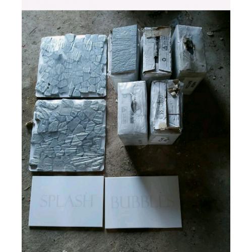 X5 Boxs New Charcoal Wall Tiles plus feature tiles * Ystalyfera collec