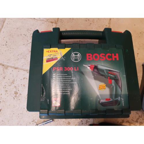 Bosch PSR 300 Li cordless screwdriver