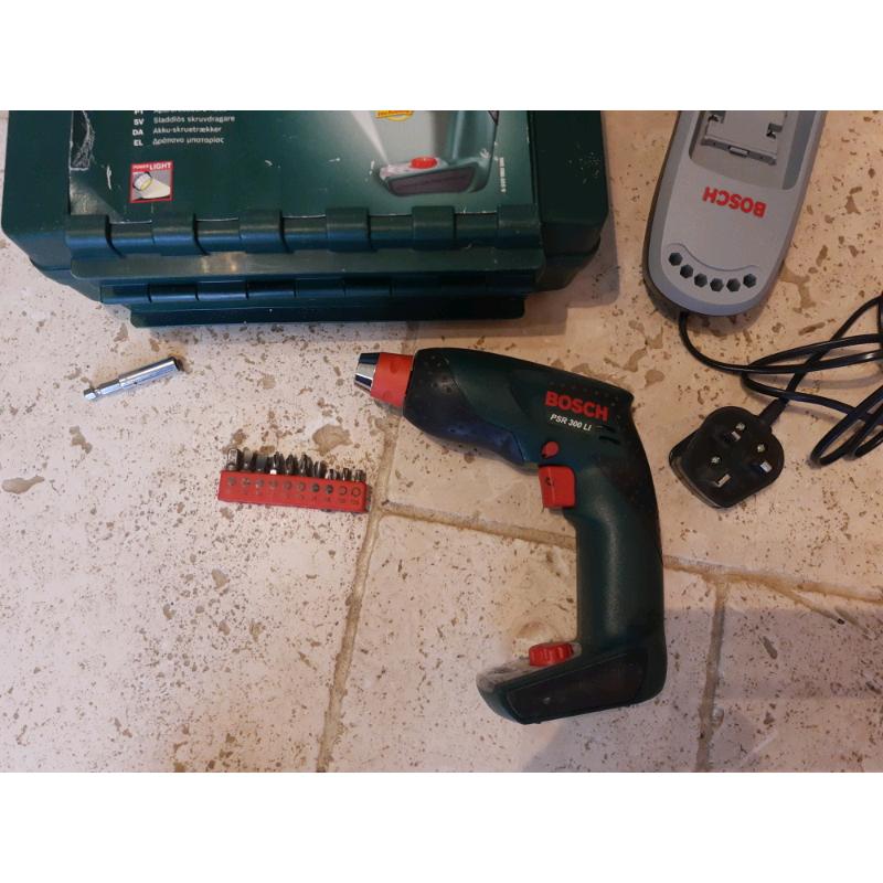 Bosch PSR 300 Li cordless screwdriver