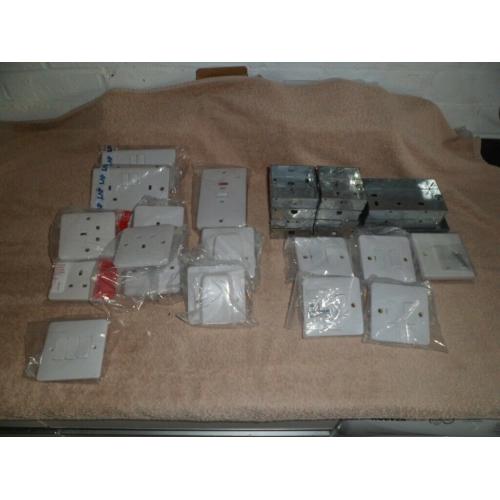 SOCKETS & SWITCHES ETC