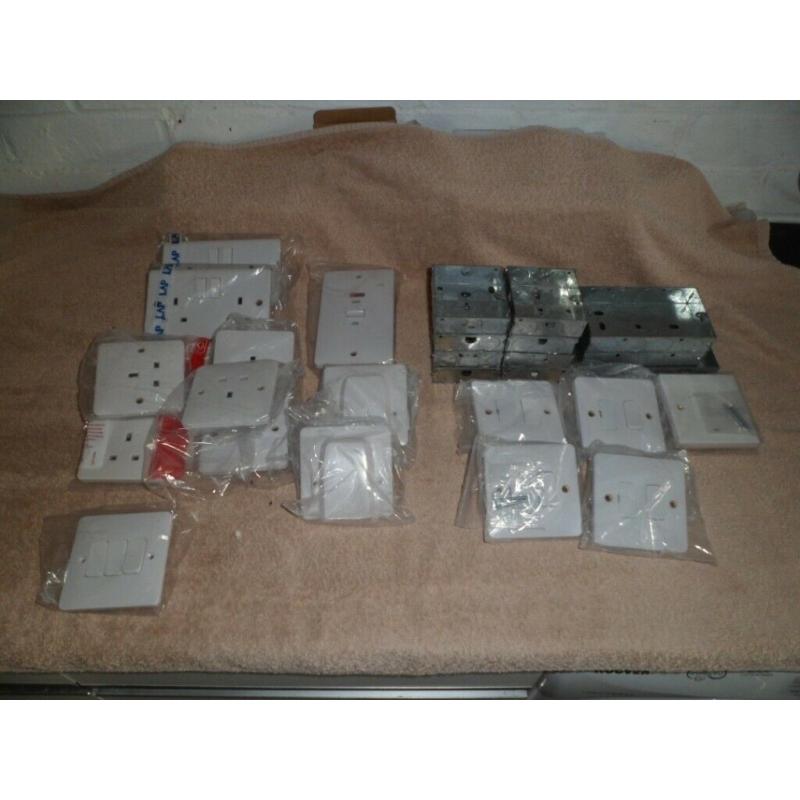 SOCKETS & SWITCHES ETC