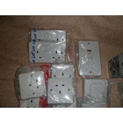 SOCKETS & SWITCHES ETC