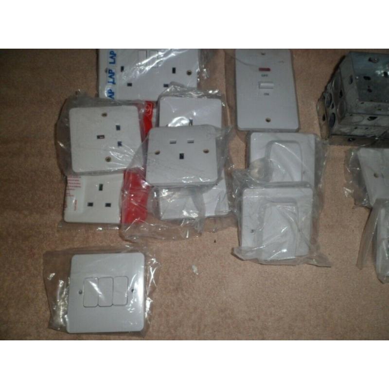 SOCKETS & SWITCHES ETC