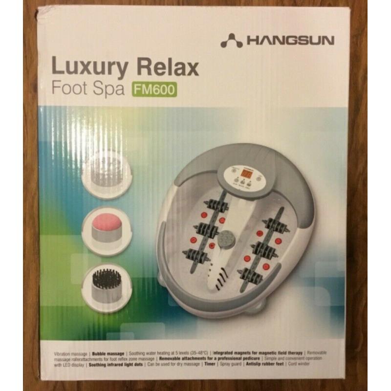 Hangsun Luxury Foot Spa & Massager - Used Once