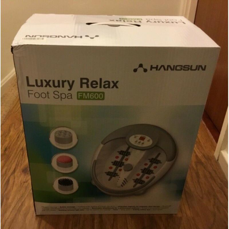 Hangsun Luxury Foot Spa & Massager - Used Once
