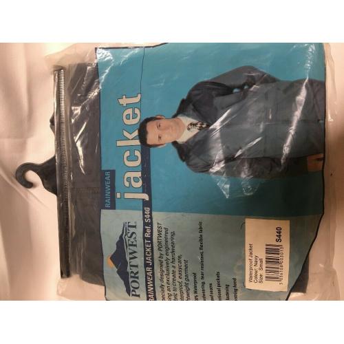 PortWest Waterpoof Jacket Brand new in sealed packaging SMALL