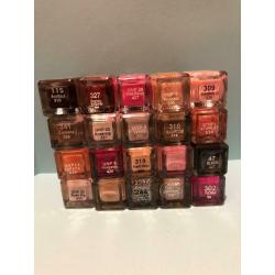 Job lot of Barry m nail polishes most are brand new a couple used once or twice