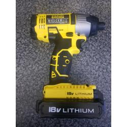 Stanley fatmax hammer drill and impact driver