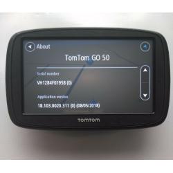 TomTom GO 50 GPS Sat Nav - UK + West Europe Lifetime Map, Traffic via Smartphone