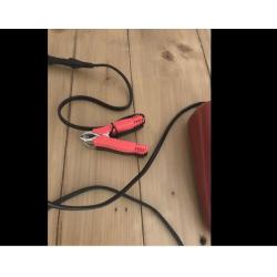 Quads/Motorcycles/Scooter/Caravan batteries.(.OPTIMATE 3+ with Croc clips..& Permanent bike lead