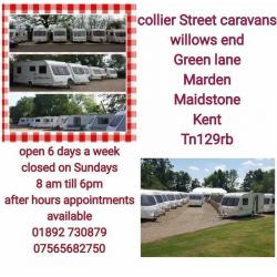 2 , 4, 5, 6 BERTH CARAVANS WITH WARRANTY Maidstone tonbridge kent