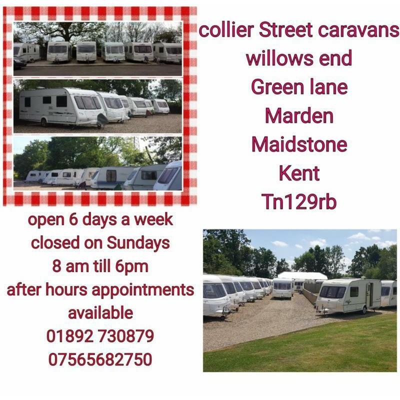 2 , 4, 5, 6 BERTH CARAVANS WITH WARRANTY Maidstone tonbridge kent