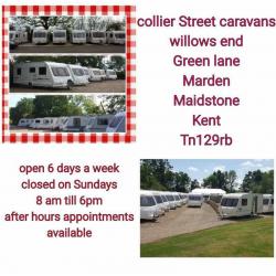 2 , 4, 5, 6 BERTH CARAVANS WITH WARRANTY Maidstone tonbridge kent