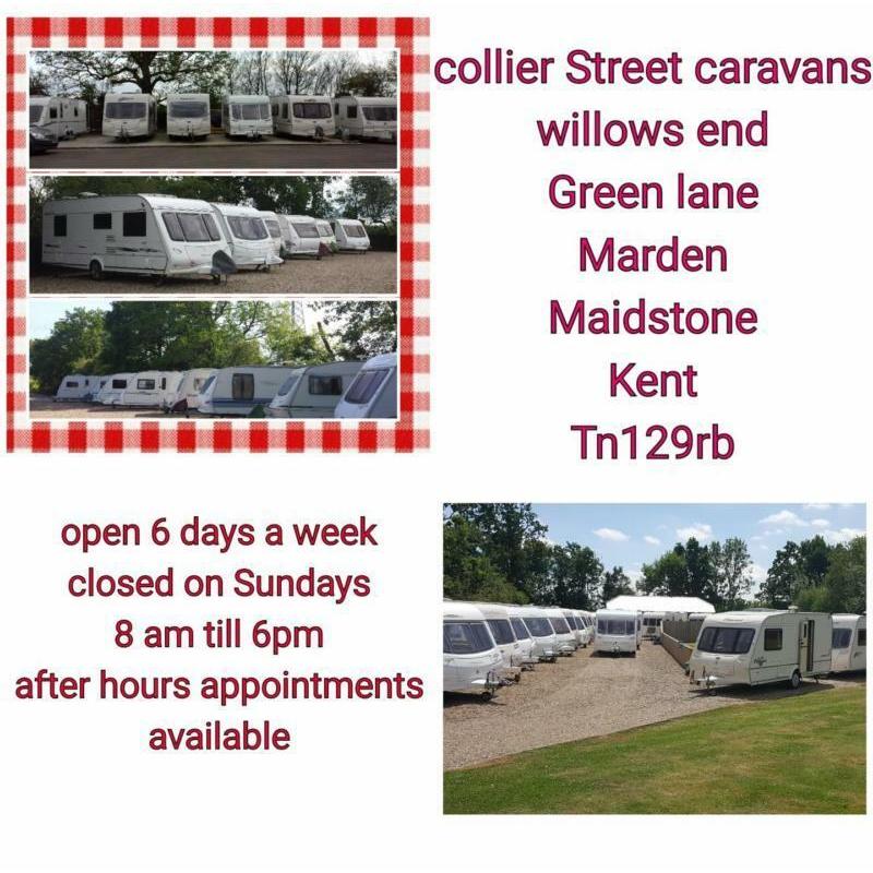 2 , 4, 5, 6 BERTH CARAVANS WITH WARRANTY Maidstone tonbridge kent