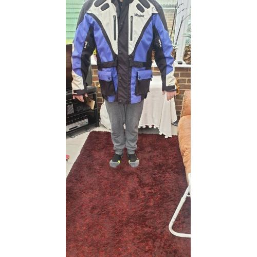 Motor Bike Jacket XXL in blue