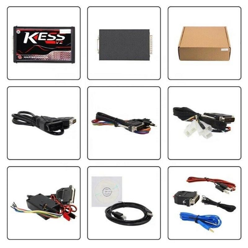 KESS V2 V5.017 Red Car ECU Tuning Kit EU Master Online No Token rooven1