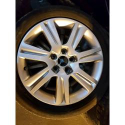 Set of 4 genuine A3 audi alloy wheels rim with tyre