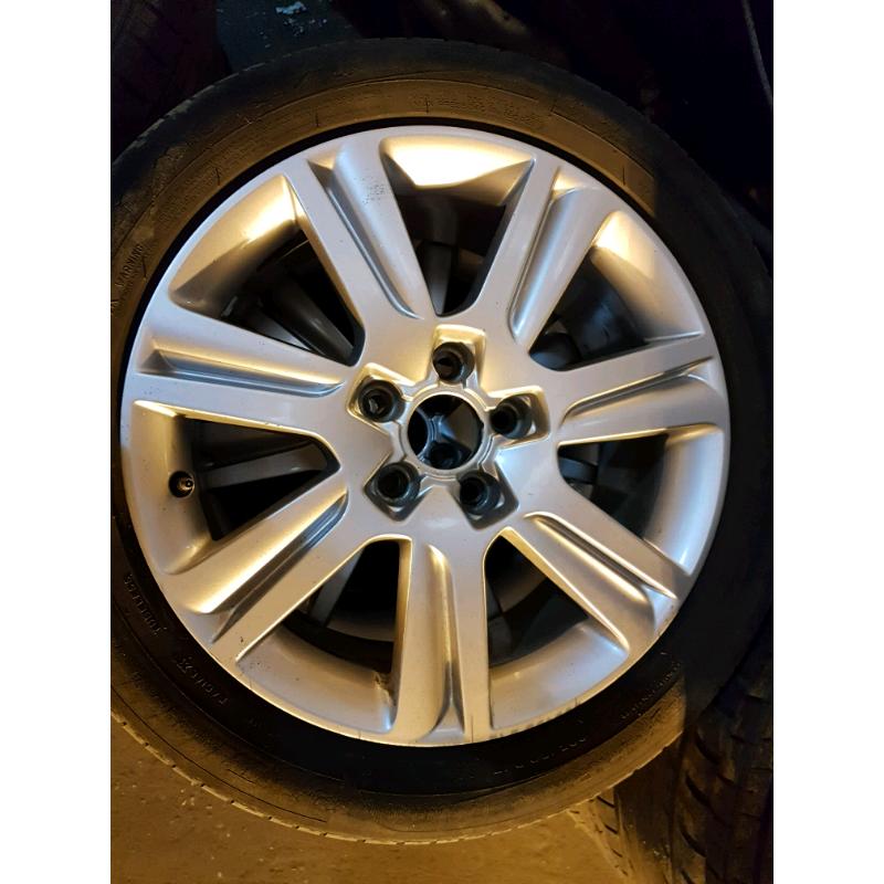 Set of 4 genuine A3 audi alloy wheels rim with tyre