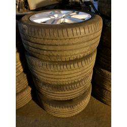 Set of 4 genuine A3 audi alloy wheels rim with tyre