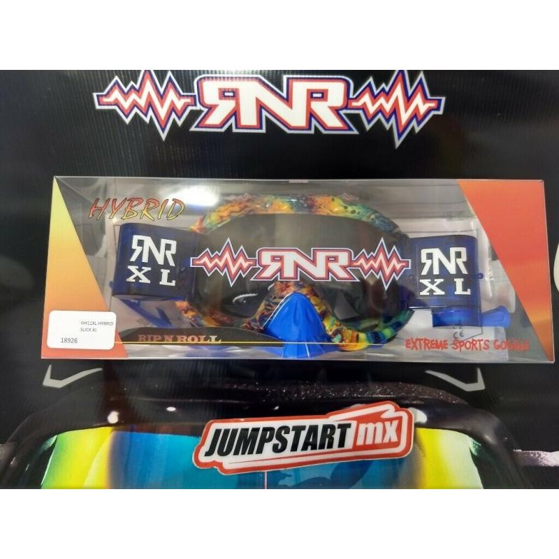 Motocross Goggles By Rip N Roll at Anniversary price Hybrid 336 mm Slick