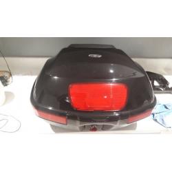 Honda Large 2 Helmet top box complete with mounting plate and fixings