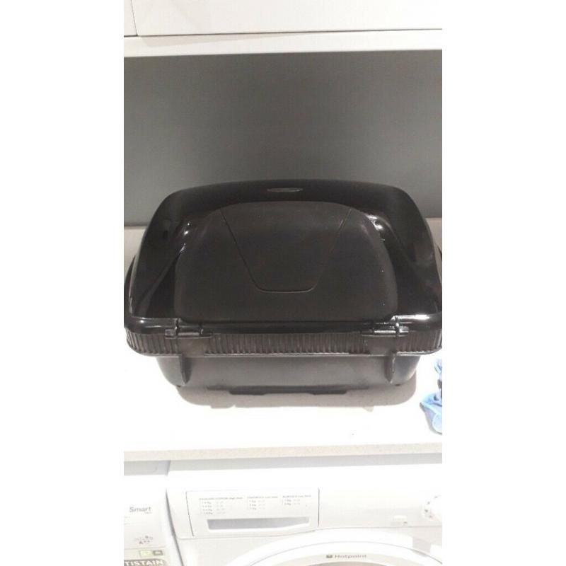 Honda Large 2 Helmet top box complete with mounting plate and fixings