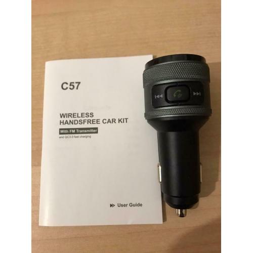 Wireless hands free car kit