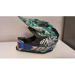 ONeil Menace Motorbike Helmet - Good Condition
