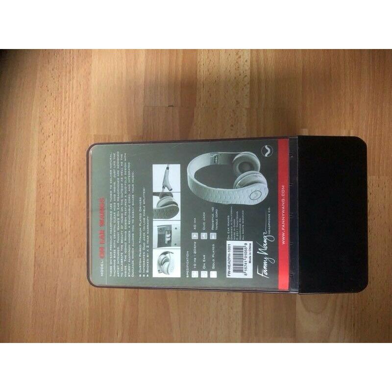 fanny wang headphones boxed as new