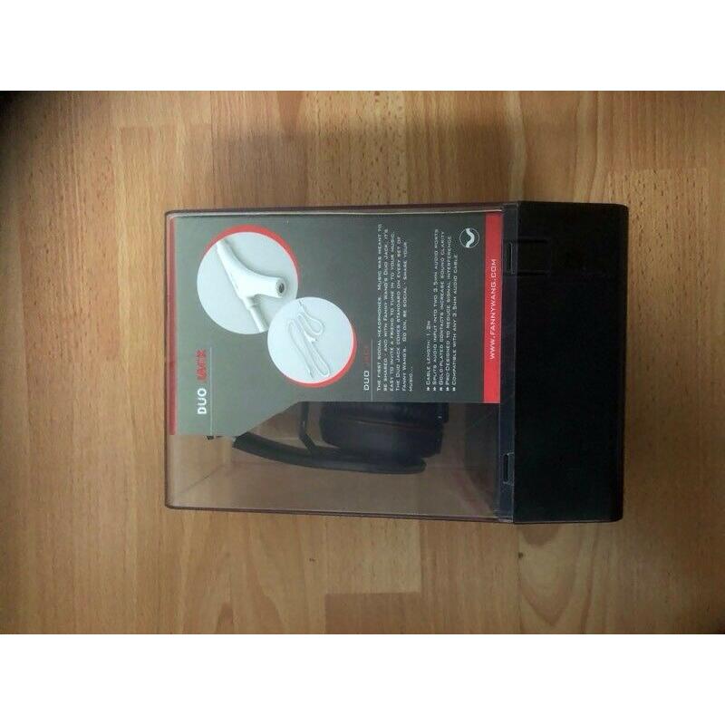 fanny wang headphones boxed as new