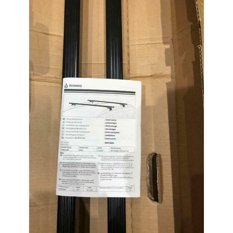 Outlander roof bars