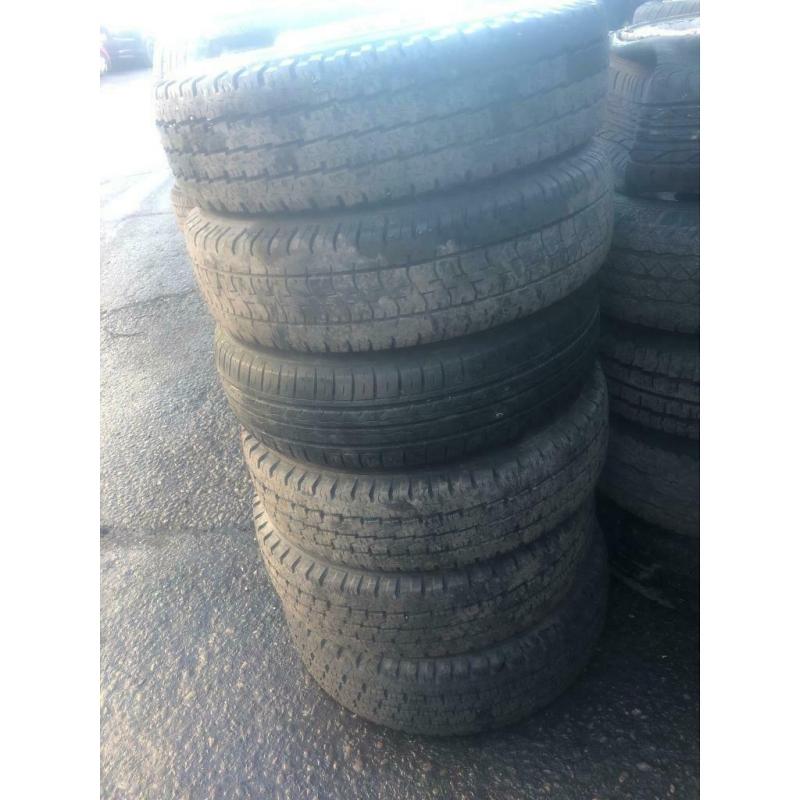 Ldv rims with tyres