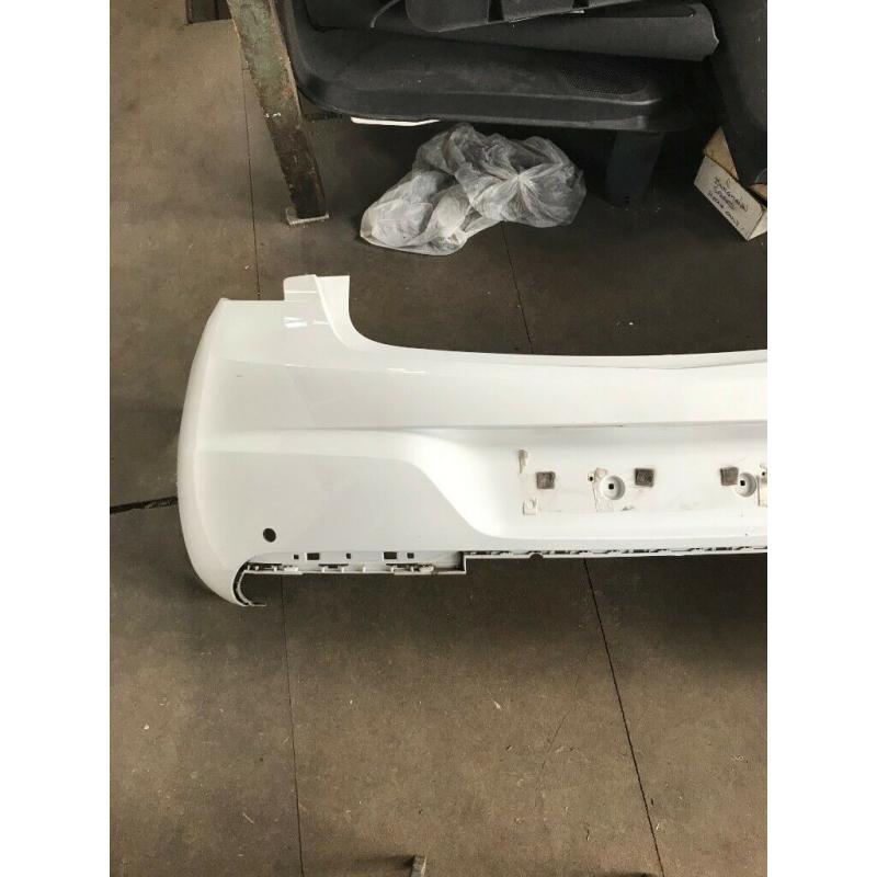 VAUXHALL ASTRA K 5DR WHITE REAR BUMPER WITH PDC HOLES P/N: 13425478 (2015-2019)