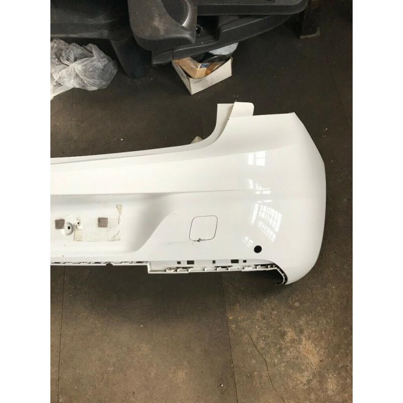 VAUXHALL ASTRA K 5DR WHITE REAR BUMPER WITH PDC HOLES P/N: 13425478 (2015-2019)