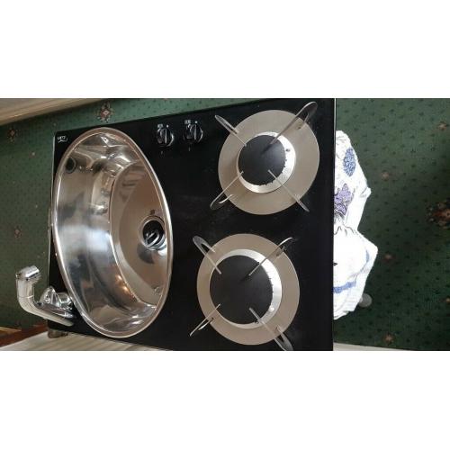 Sink and cooker combo
