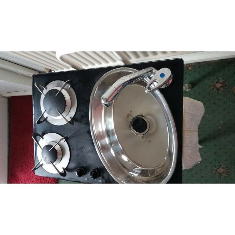 Sink and cooker combo
