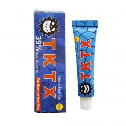2 TKTX 39.9% BLUE Numbing Tattoo Body Anesthetic Fast Skin Numb Cream Semi Permanent