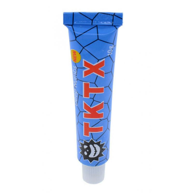 2 TKTX 39.9% BLUE Numbing Tattoo Body Anesthetic Fast Skin Numb Cream Semi Permanent