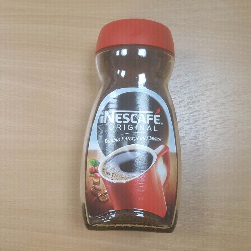 Large jars of nescafe coffee