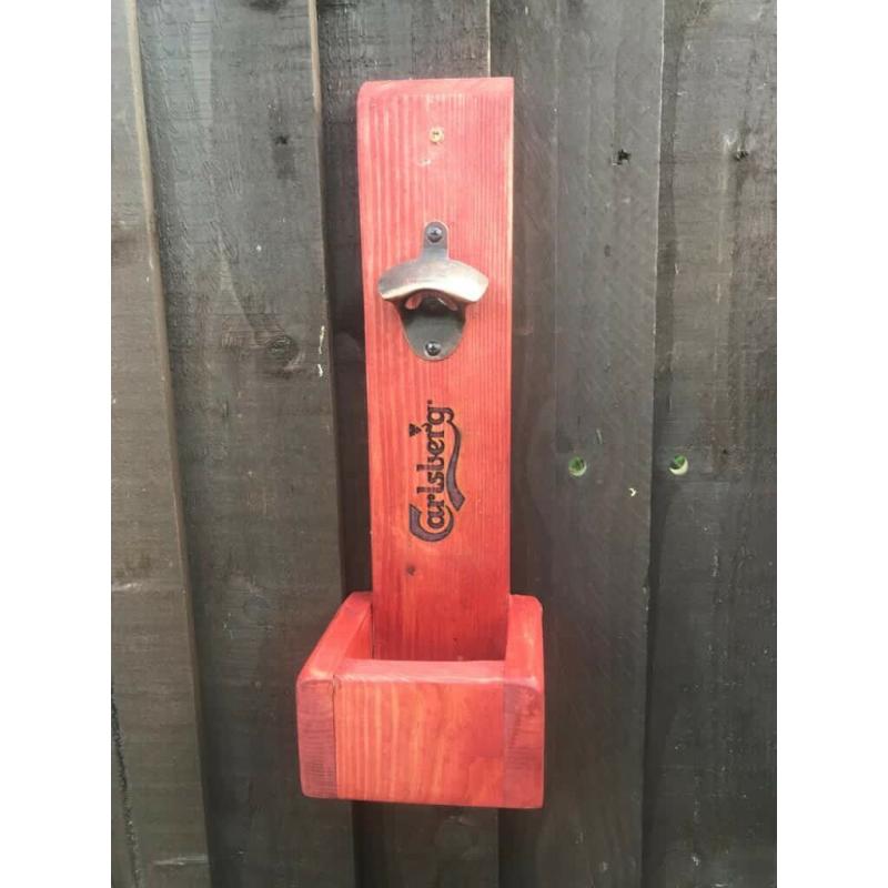 Wall mounted bottle opener Dr Pepper